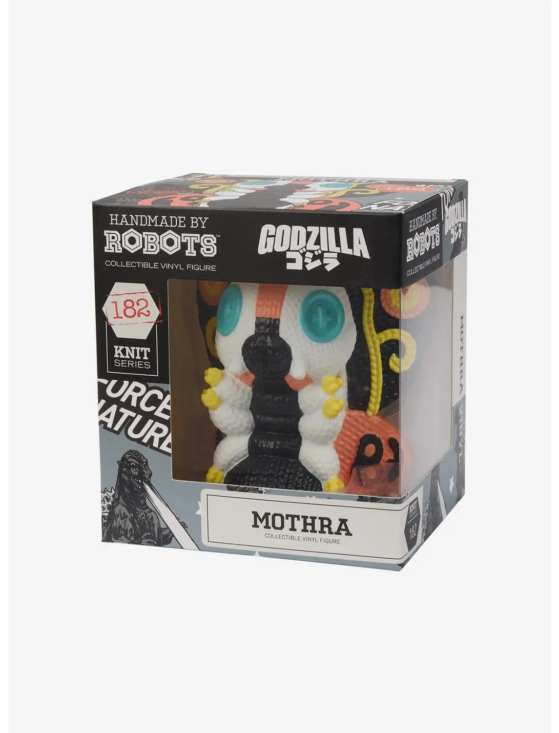 Godzilla Toho Mothra Handmade By Robots Vinyl Figure
