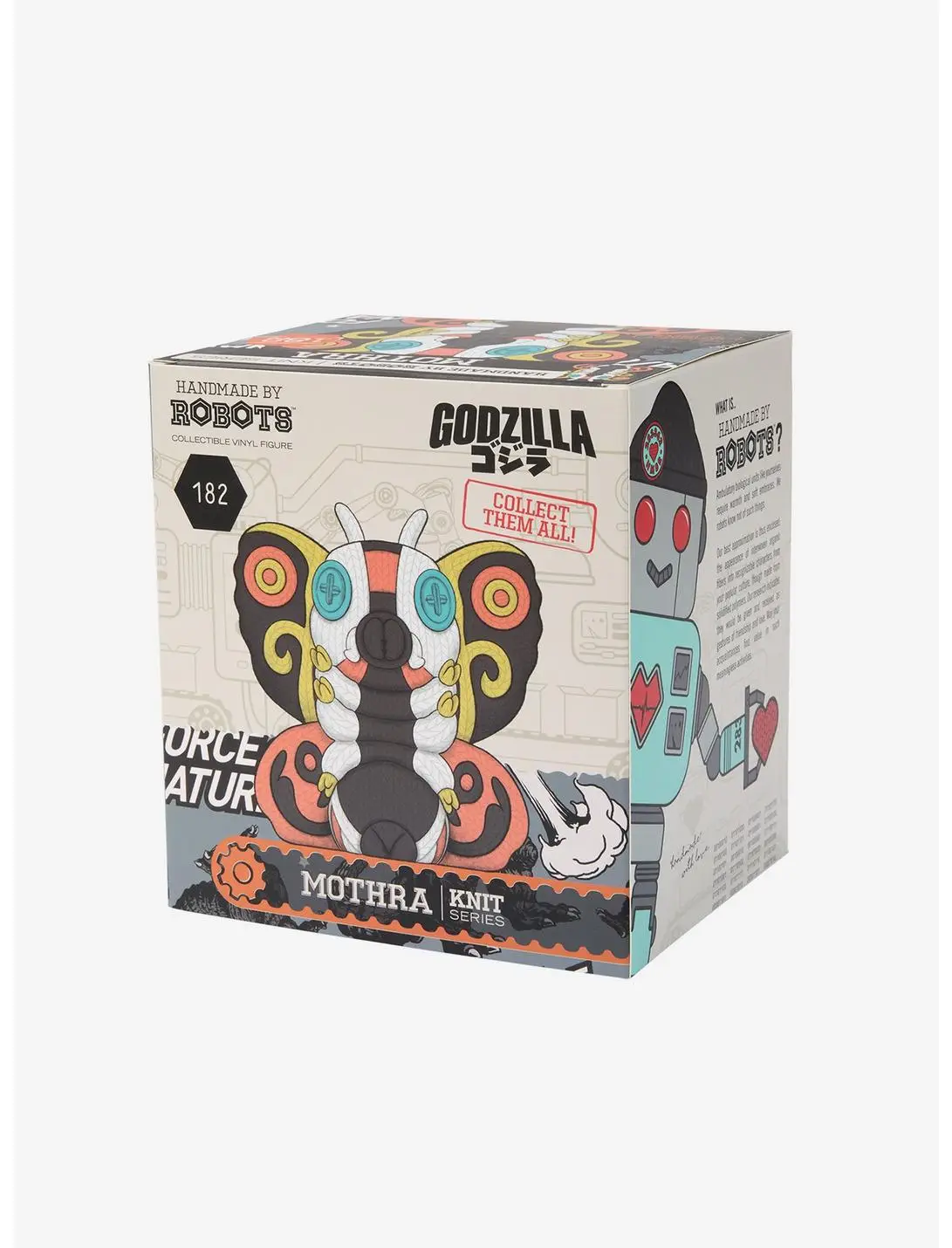 Godzilla Toho Mothra Handmade By Robots Vinyl Figure