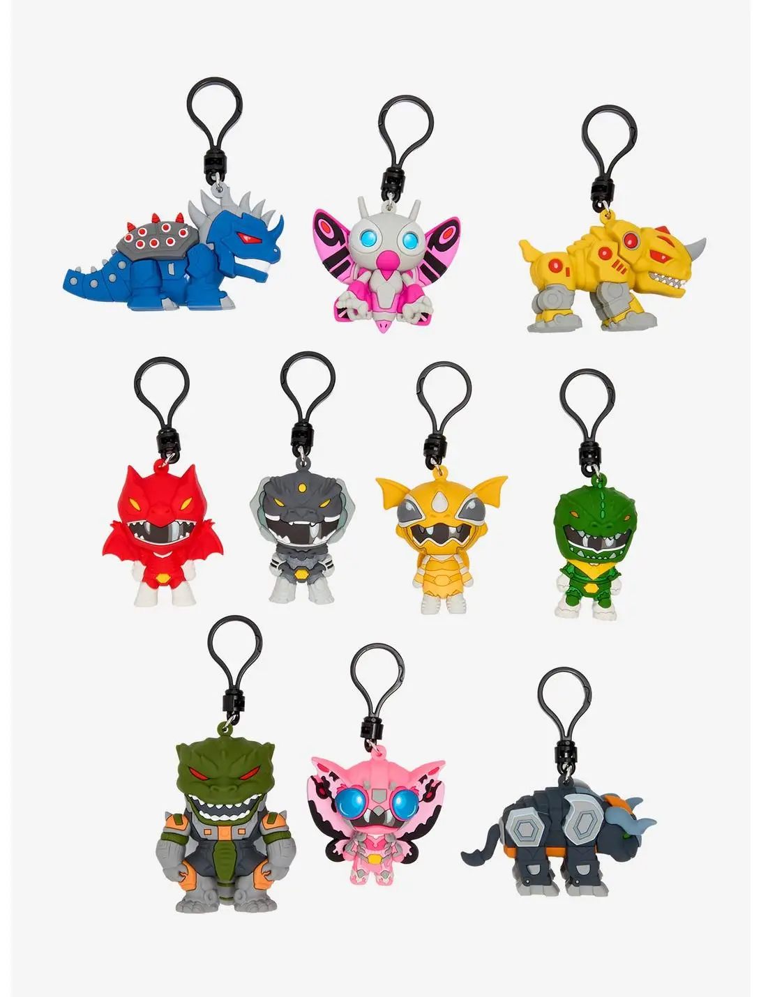 Godzilla x Mighty Morphin Power Rangers Kaiju Rangers Series 1 Blind Bag Figural Bag Clip