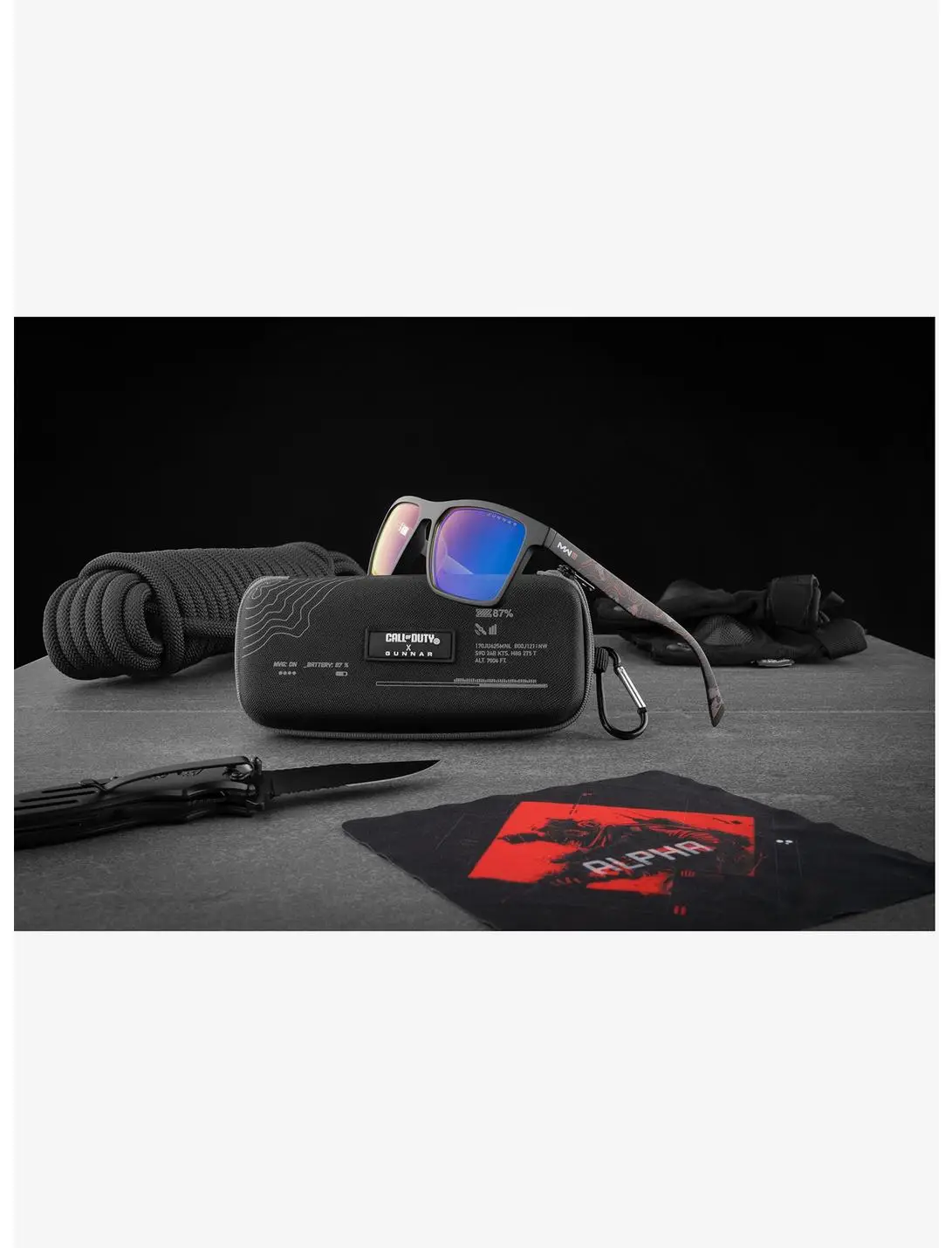 GUNNAR Call Of Duty Alpha Edition Blue Light Glasses