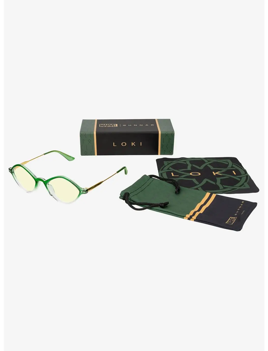 GUNNAR Marvel Loki Asgard Edition Blue Light Glasses