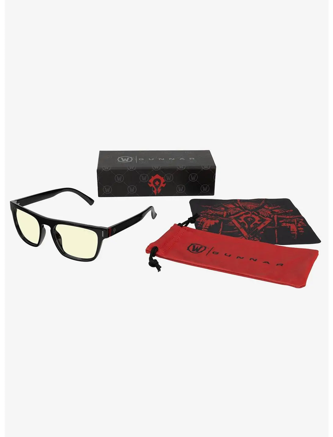 GUNNAR World Of Warcraft Horde Edition Blue Light Glasses