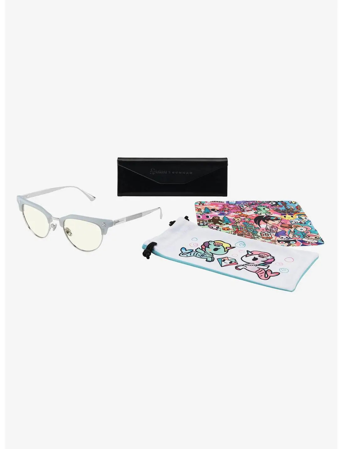 GUNNAR x tokidoki California Dreamin' Clear Tint Blue Light Glasses