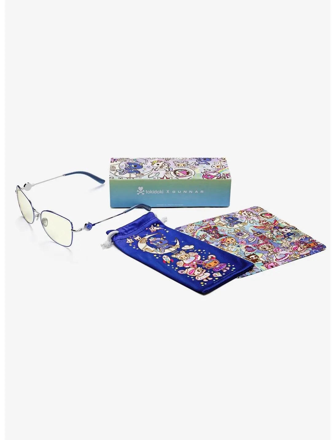 GUNNAR x tokidoki Digital Princess Clear Tint Blue Light Glasses