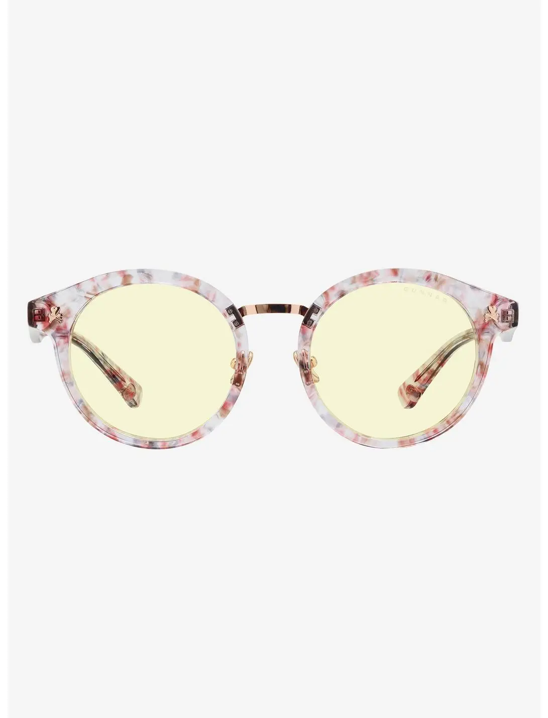 GUNNAR x tokidoki Flower Power Amber Tint Blue Light Glasses
