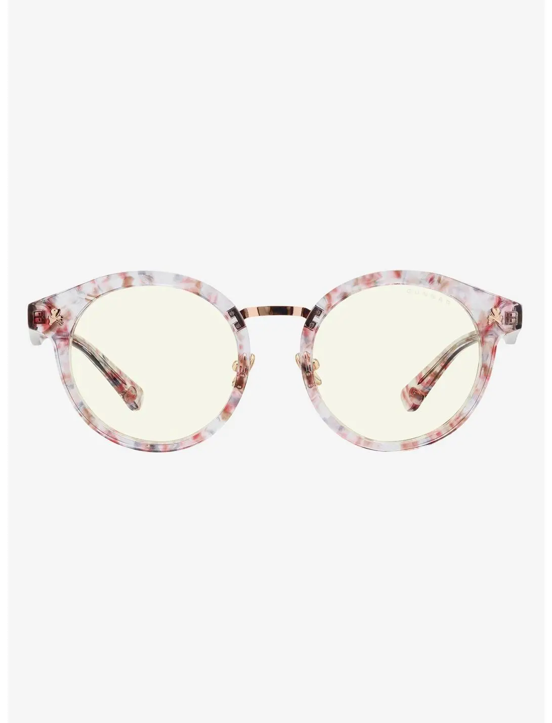 GUNNAR x tokidoki Flower Power Clear Tint Blue Light Glasses