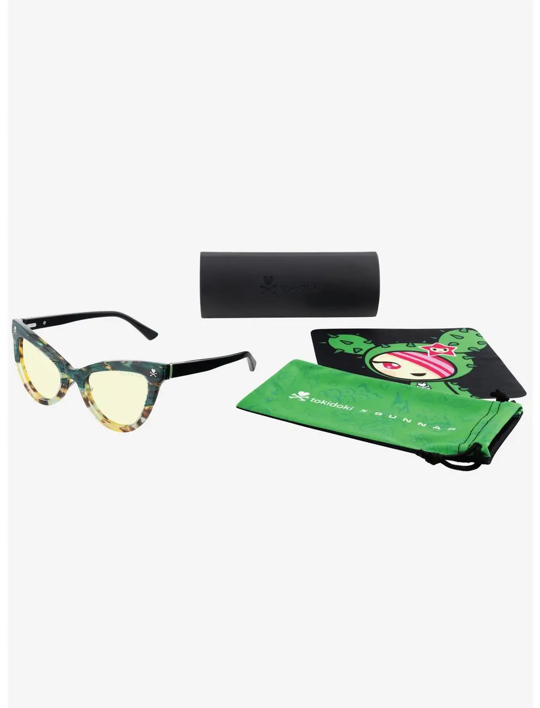 GUNNAR x tokidoki SANDy Amber Tint Blue Light Glasses