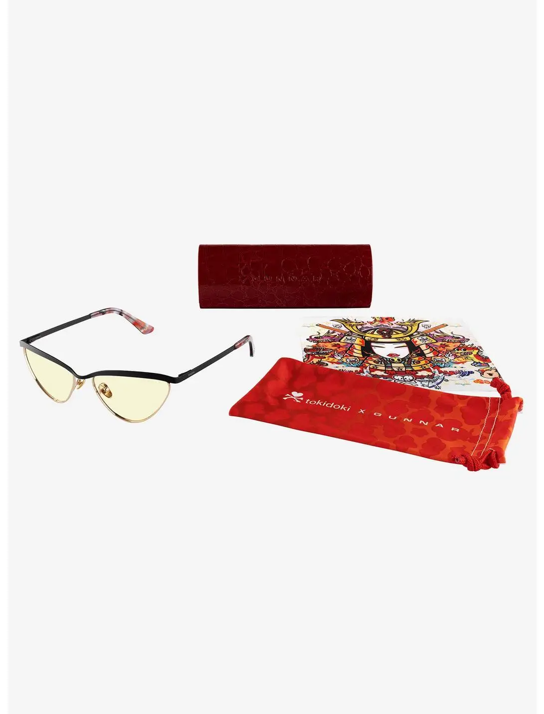GUNNAR x tokidoki Year of the Dragon Amber Tint Blue Light Glasses