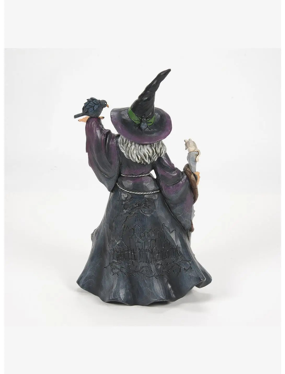 Halloween Evil Witch with Grave Figurine