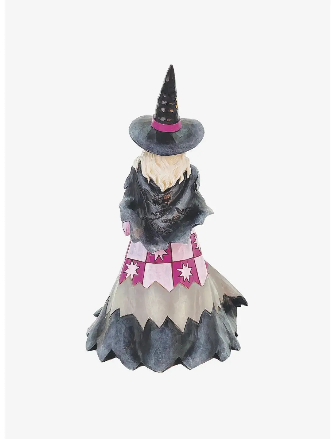 Halloween Witch Holding Pumpkin Figurine