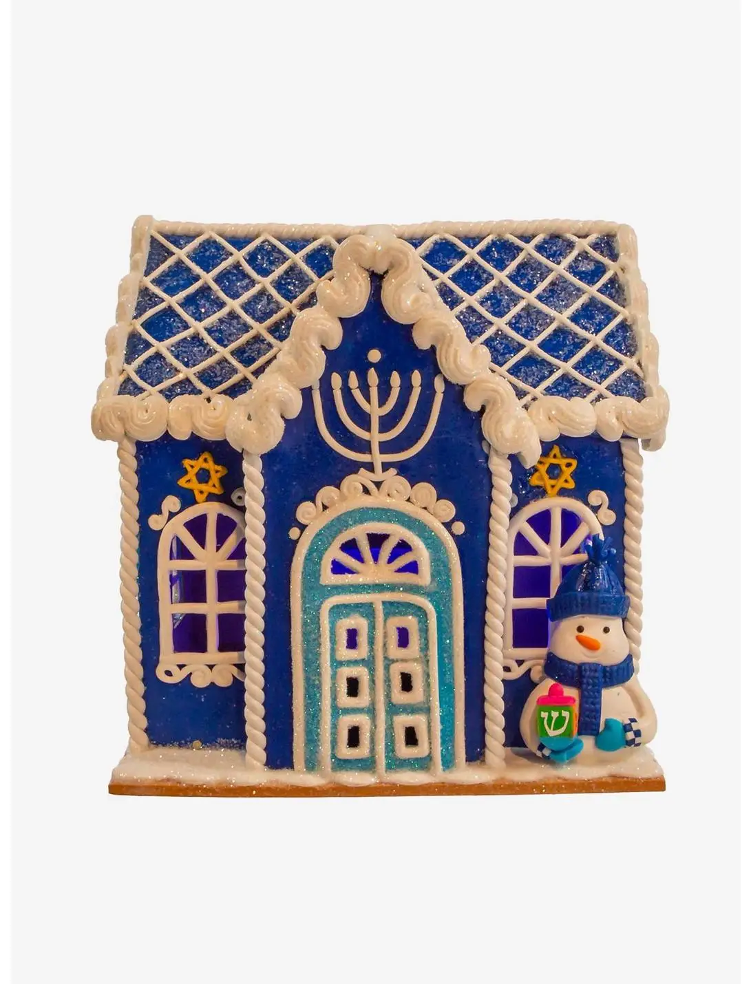 Hanukkah LED House Figure