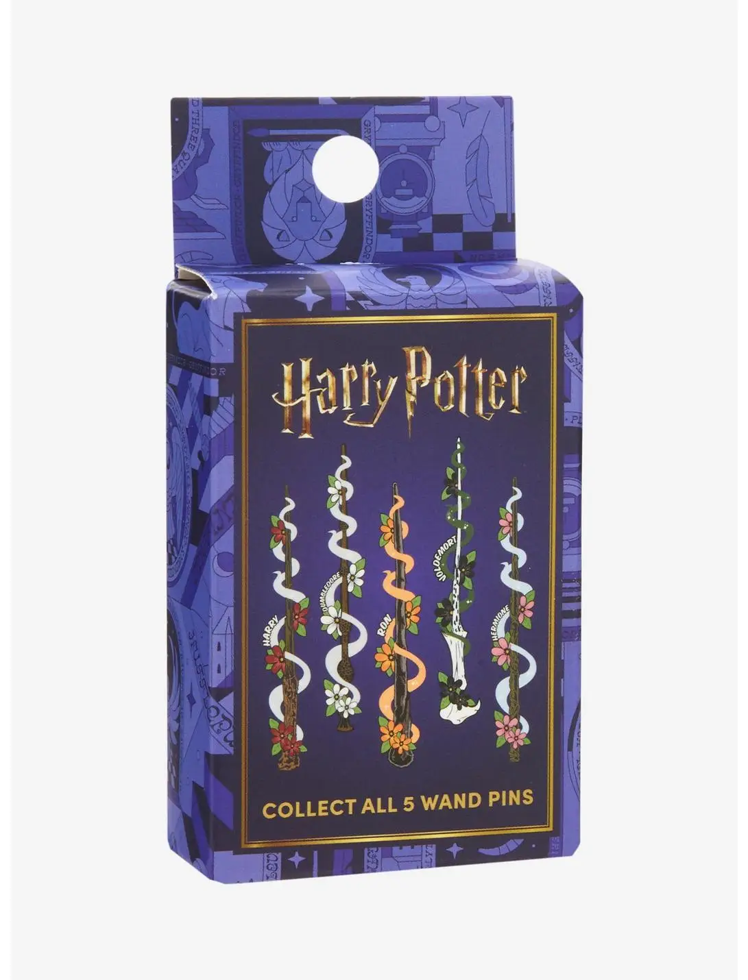 Harry Potter Floral Wands Blind Box Enamel Pin - BoxLunch Exclusive