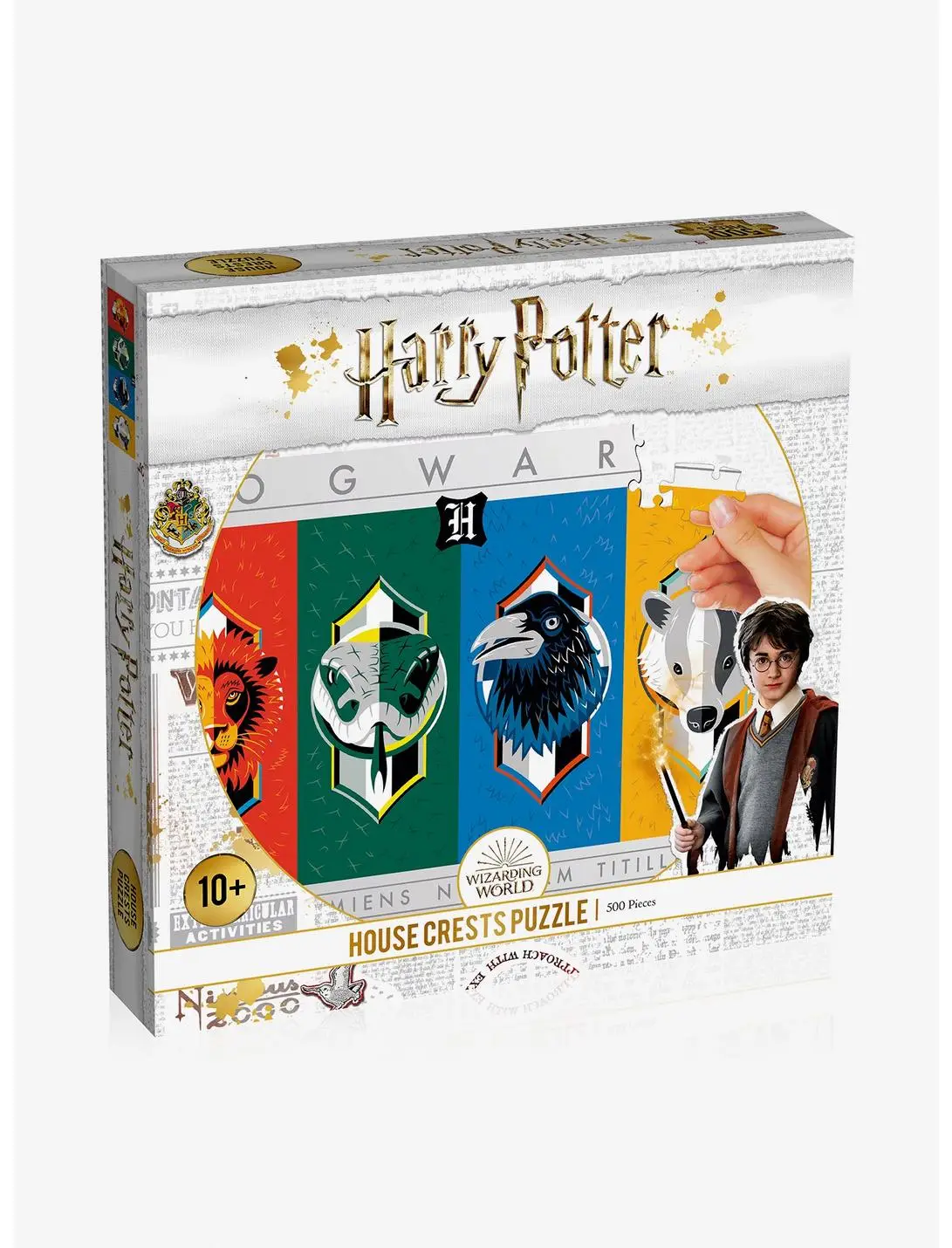 Harry Potter House Crests 500 Piece Puzzle