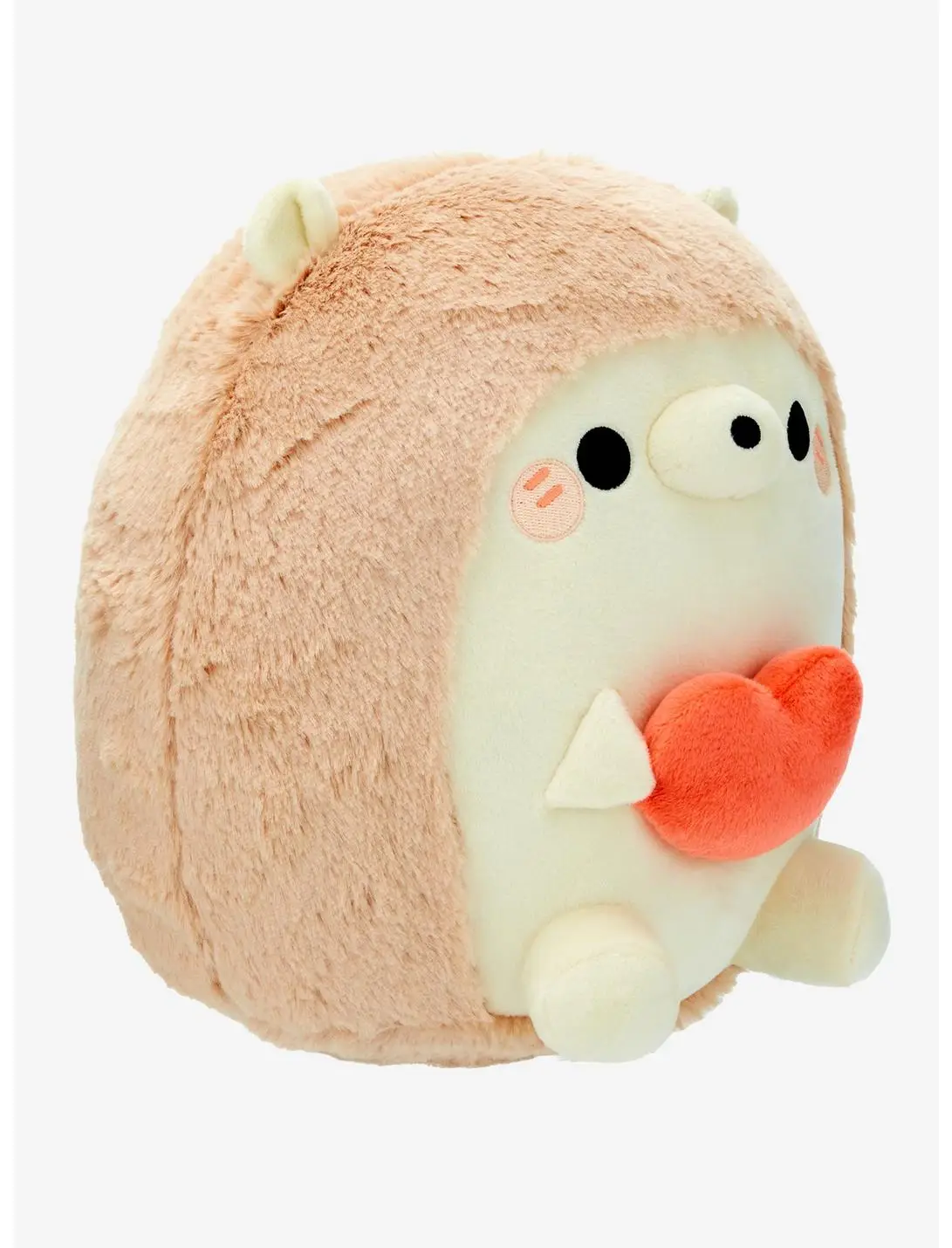 Hedgehog Valentine's Day Red Heart 8 Inch Plush