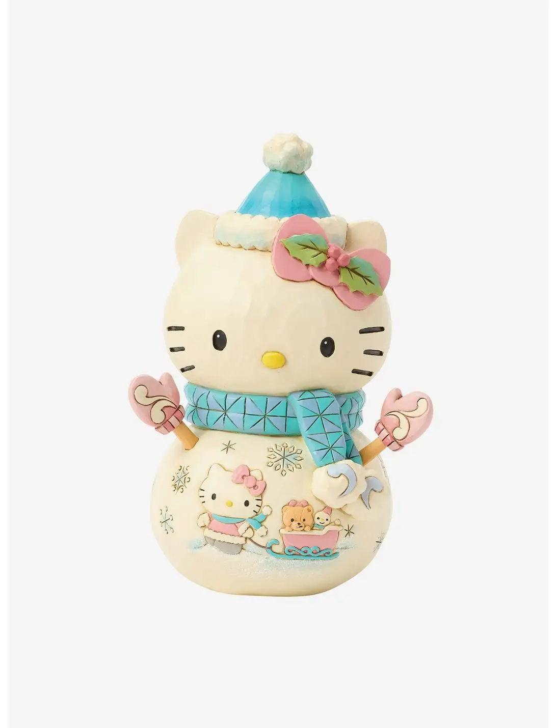 Hello Kitty Snowman Figure