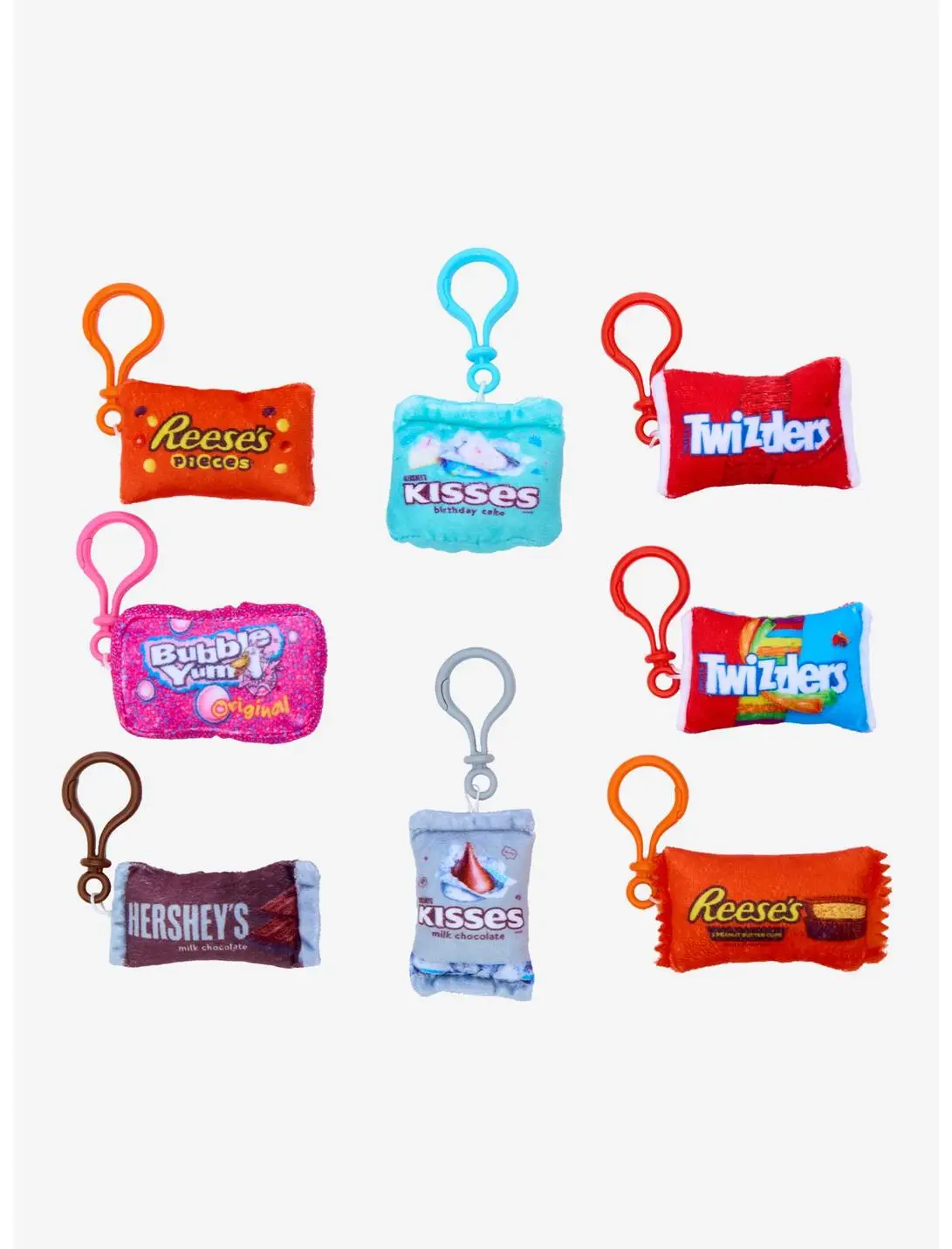 Hershey Candy Blind Bag Figural Plush Bag Clip