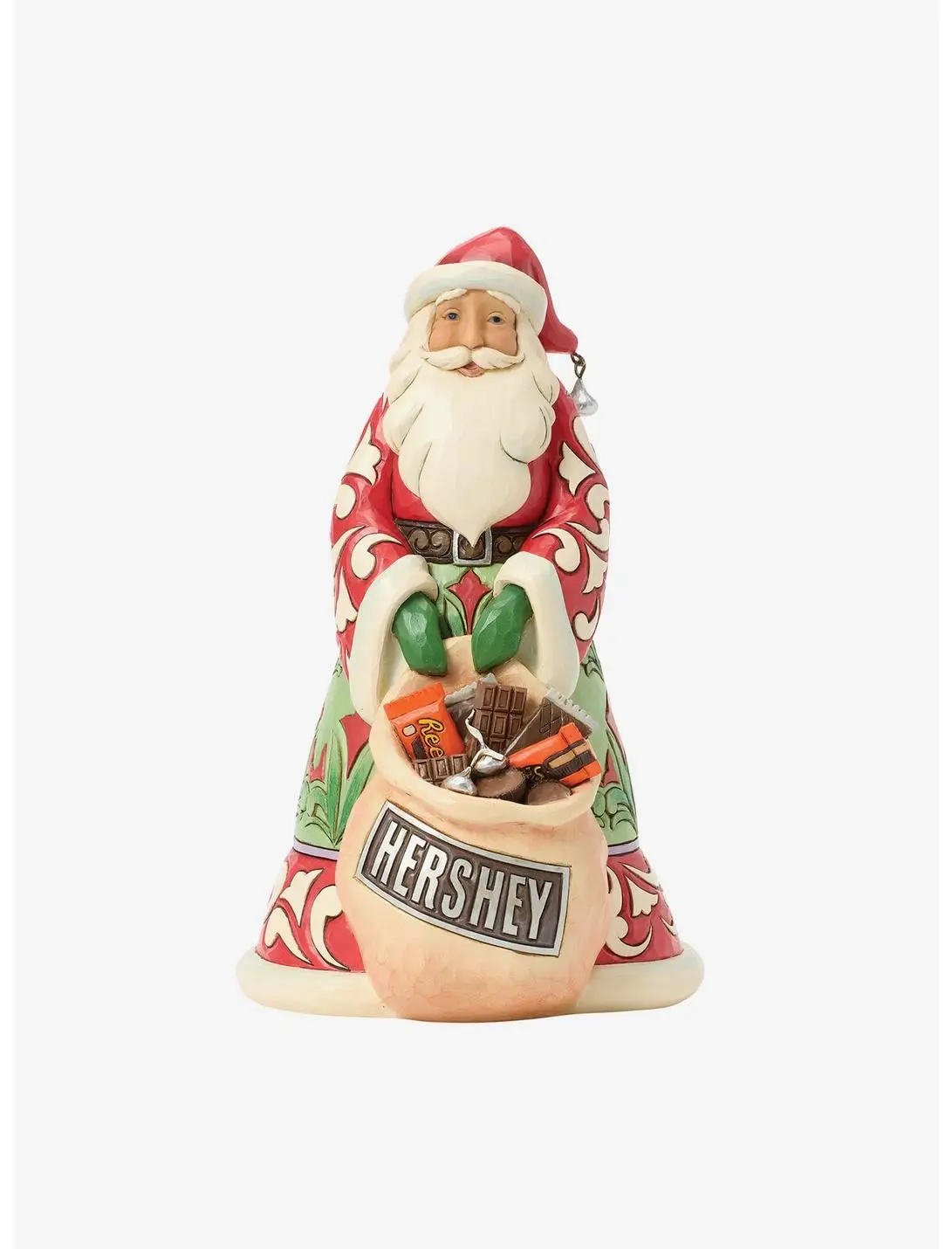 Hershey's Santa With Bag Full Of Hershey's Figure