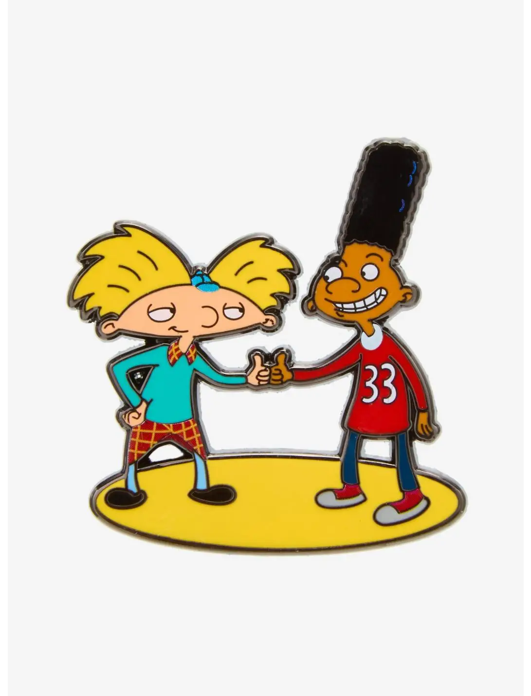 Hey Arnold! Gerald & Arnold Enamel Pin