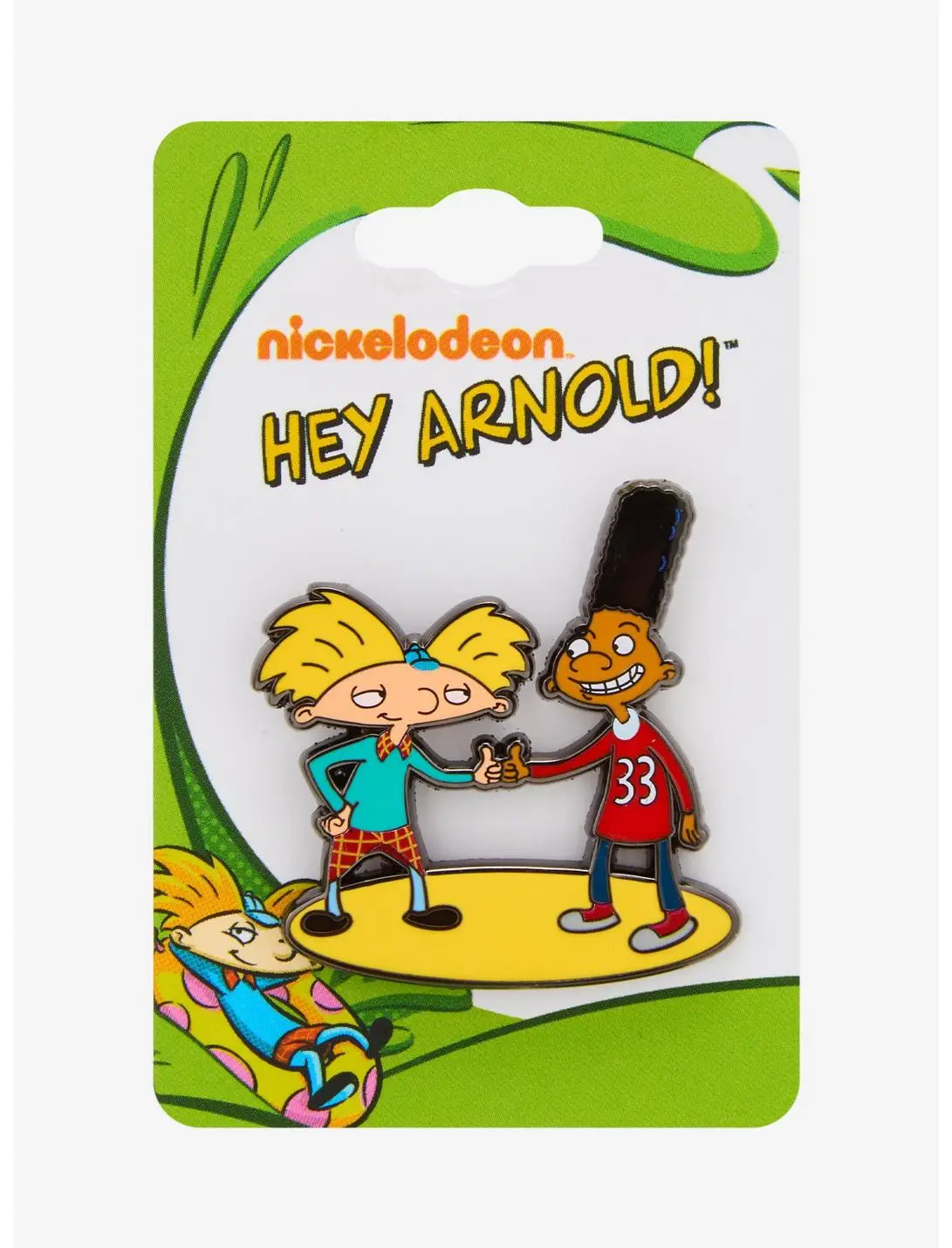 Hey Arnold! Gerald & Arnold Enamel Pin
