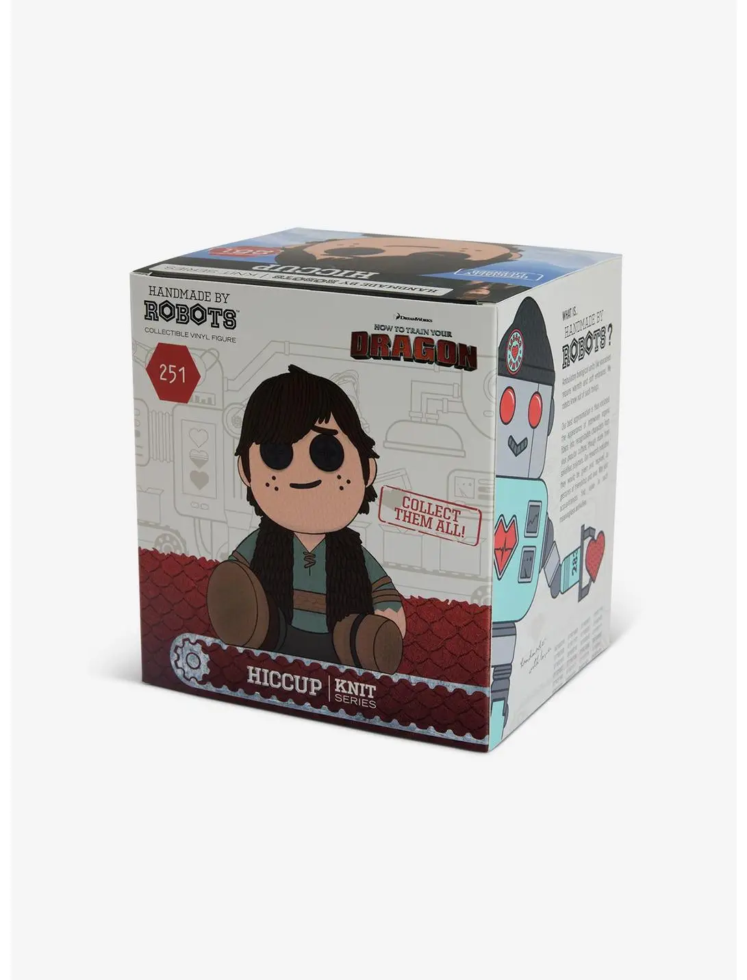 How To Train Your Dragon Hiccup Handmade By Robots Vinyl Figure