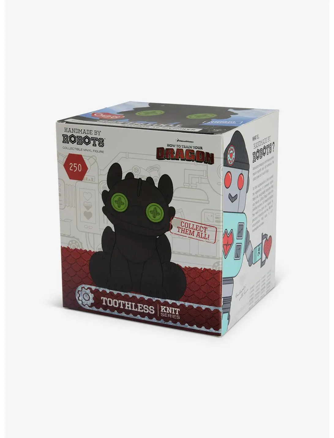 How To Train Your Dragon Toothless Handmade By Robots Vinyl Figure