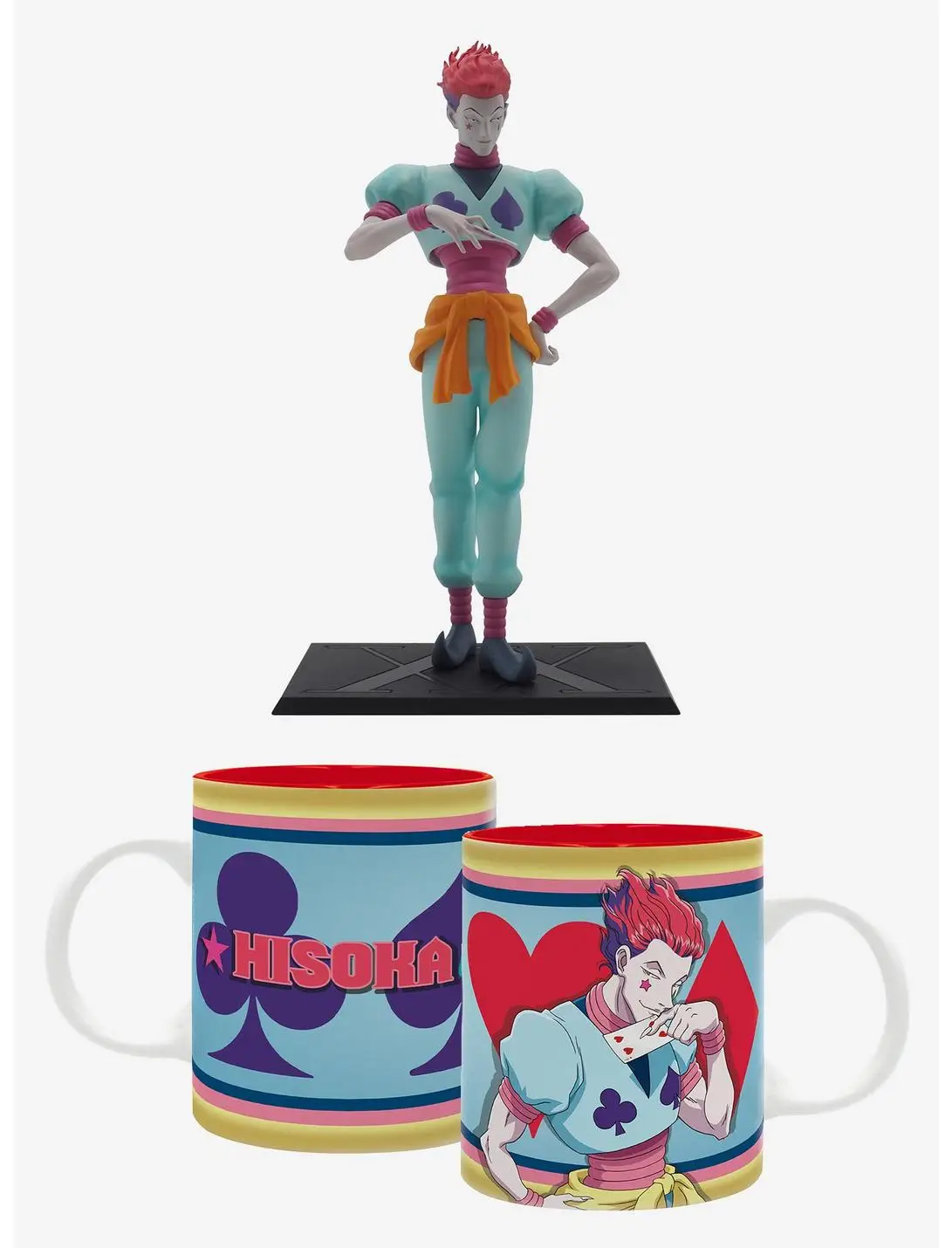 Hunter x Hunter Hisoka Figure and Mug