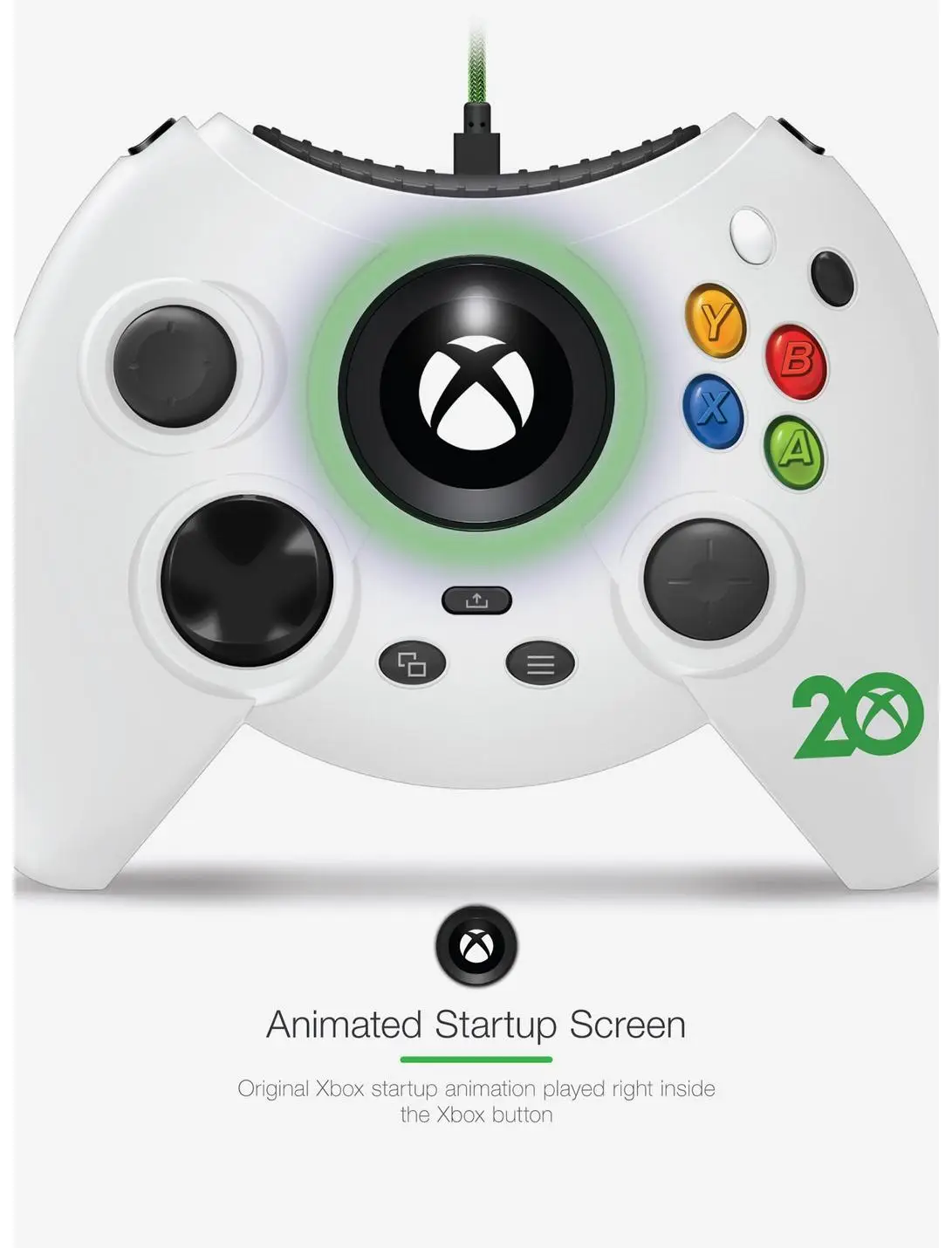 Hyperkin Xbox Duke Limited Edition White Controller
