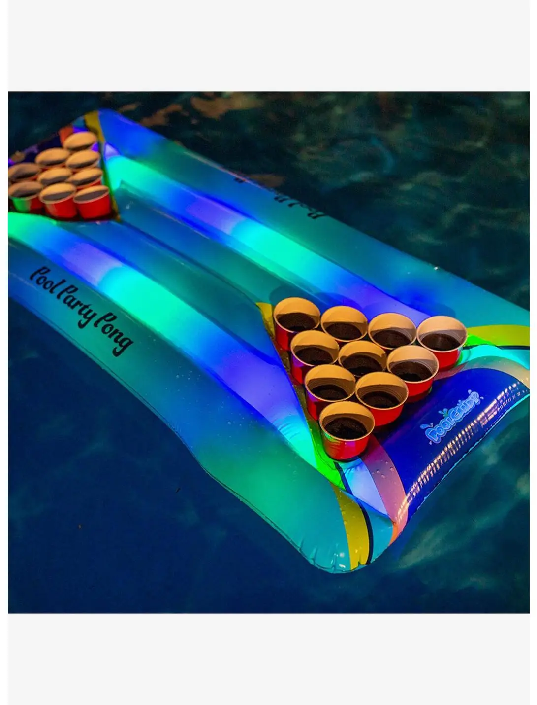 Illuminated LED Pool Party Pong