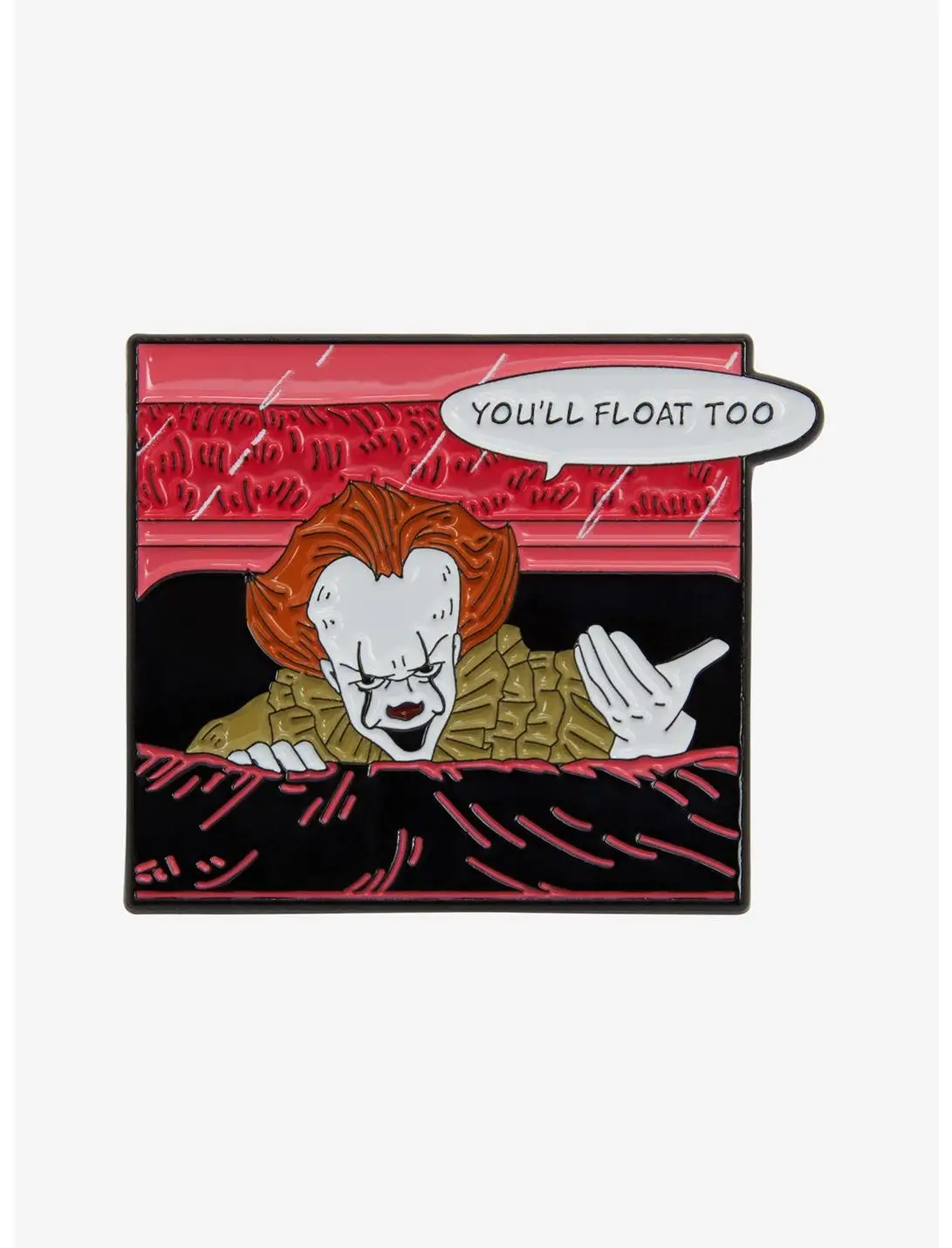 It Pennywise Sewer Panel Enamel Pin - BoxLunch Exclusive