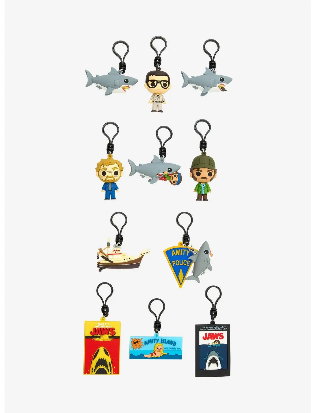 Jaws 50th Anniversary Series 1 Blind Bag Figural Bag Clip