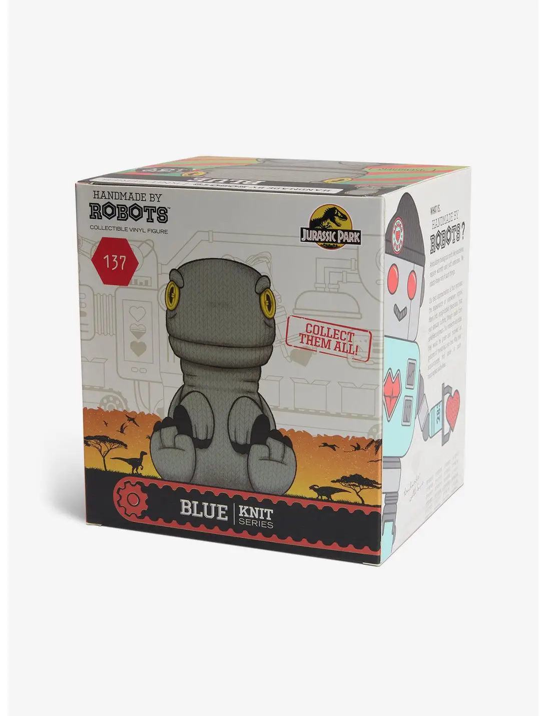 Jurassic Park Blue Handmade By Robots Vinyl Figure