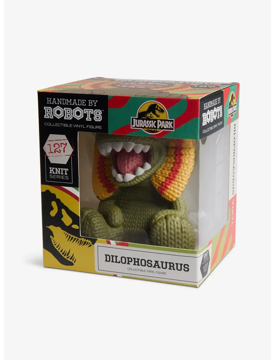 Jurassic Park Dilophosaurus Handmade By Robots Vinyl Figure