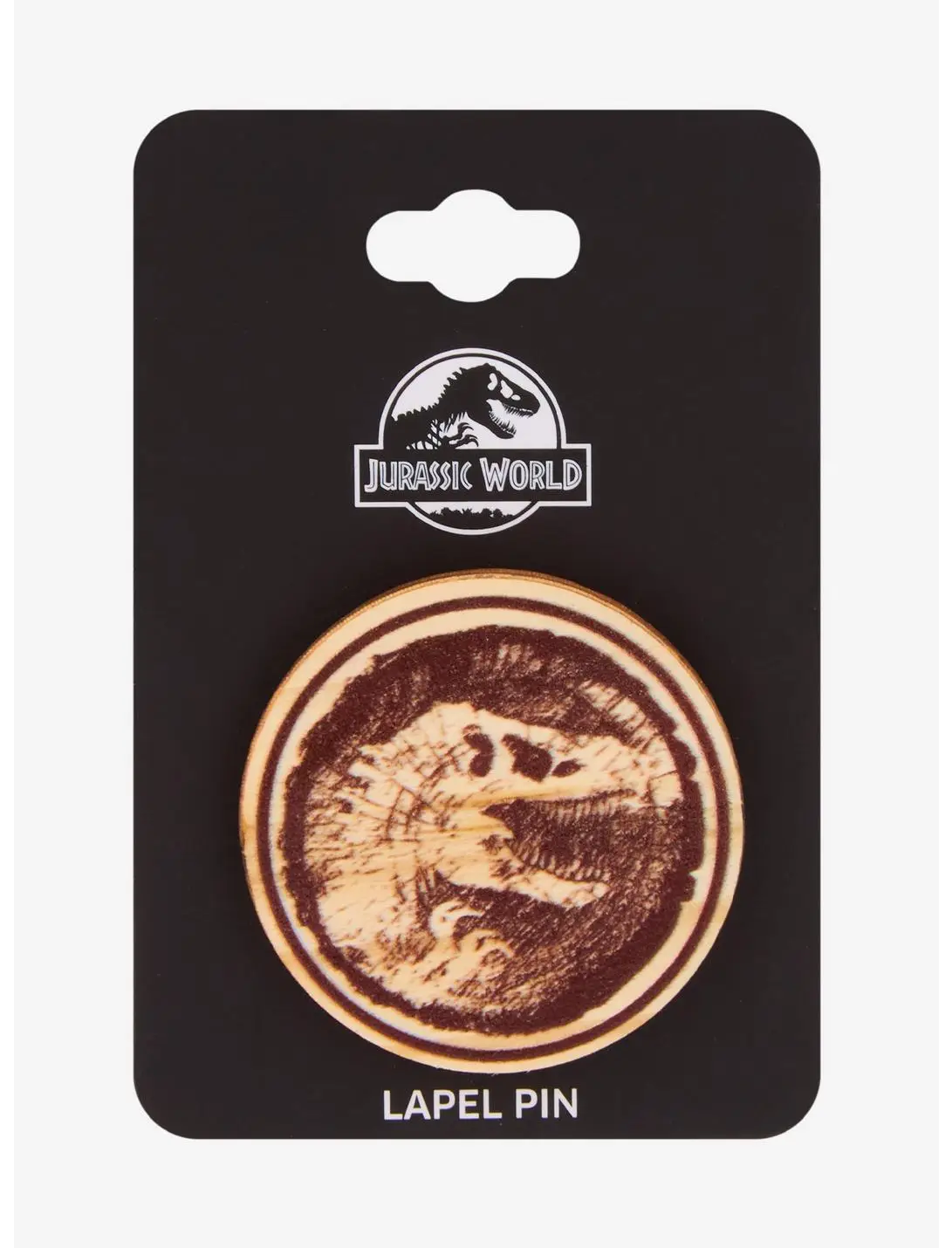 Jurassic Park Dinosaur Wood Pin — BoxLunch Exclusive