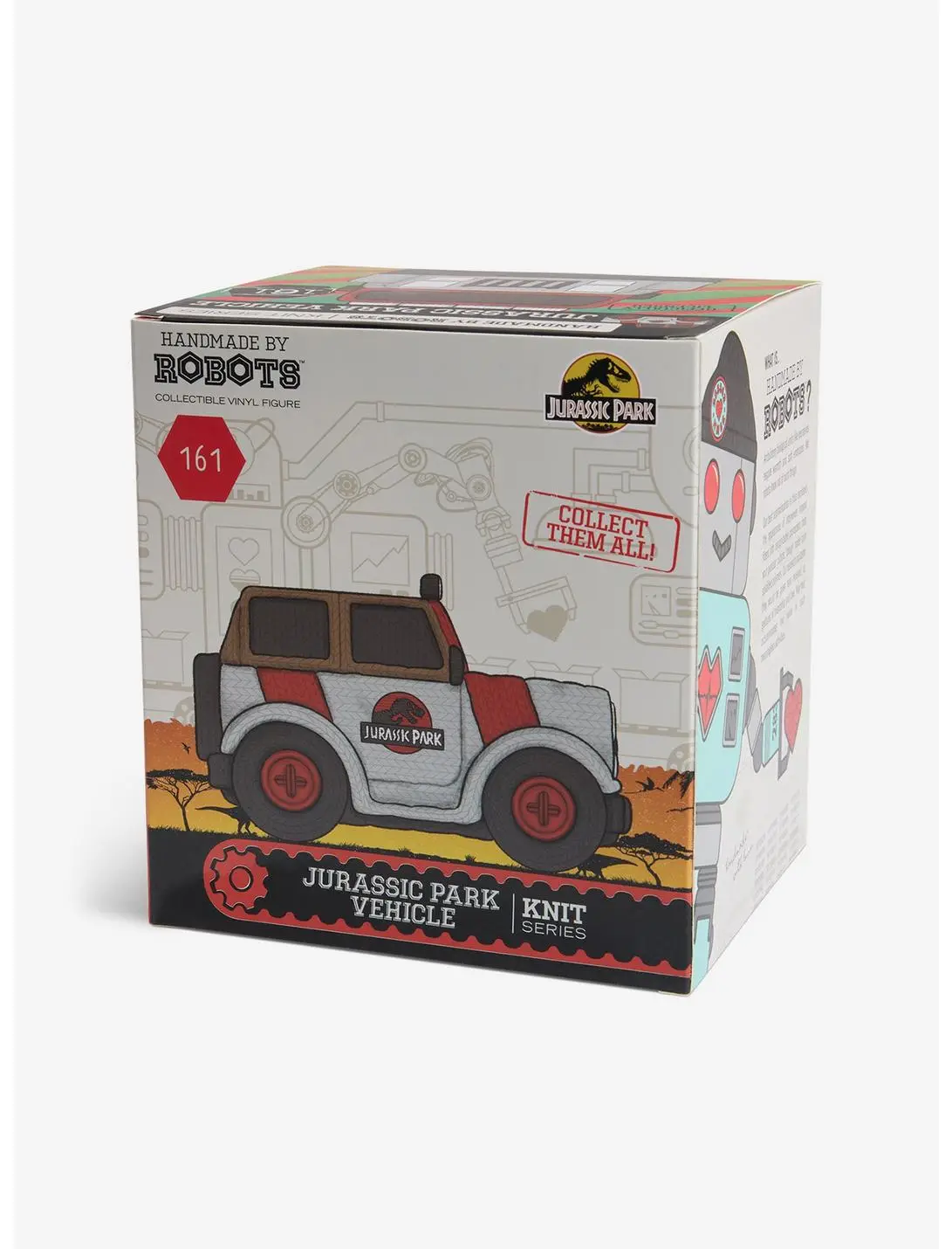 Jurassic Park Park Vehicle Handmade By Robots Vinyl Figure