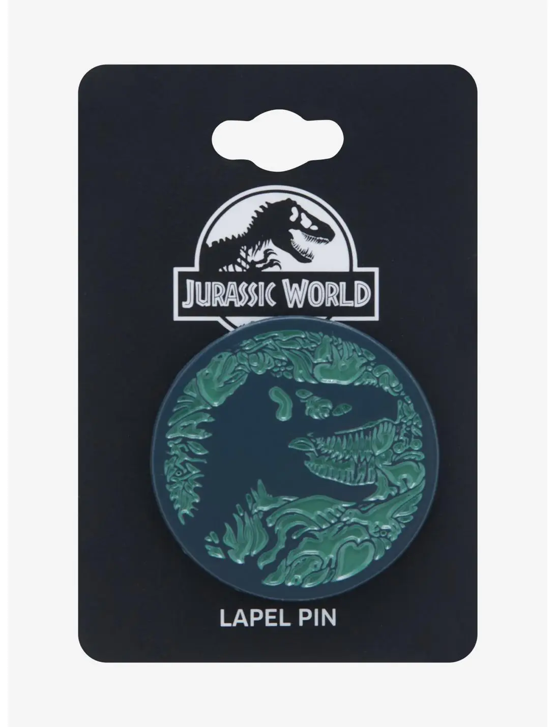 Jurassic World Botanical T-Rex Silhouette Enamel Pin - BoxLunch Exclusive