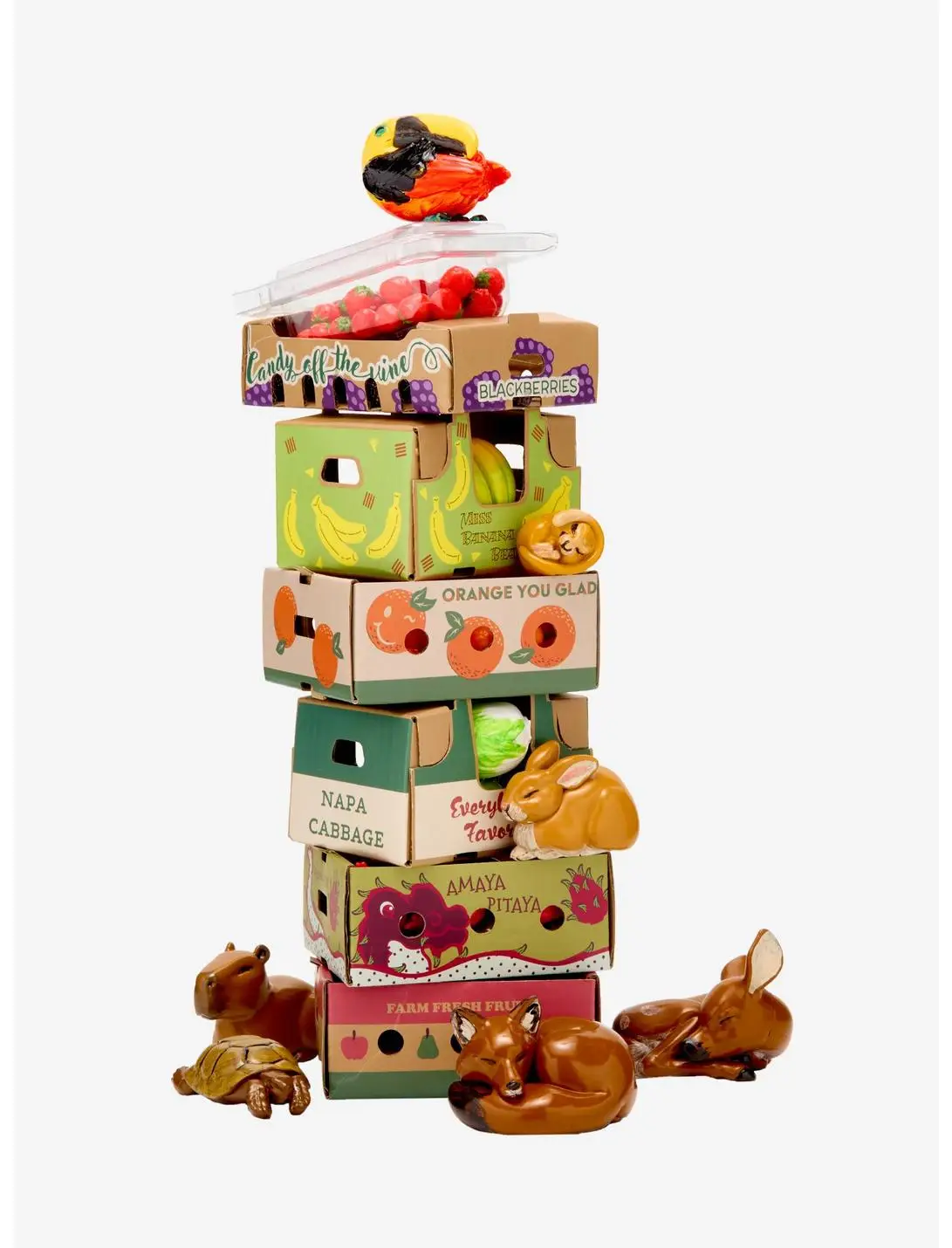 Kaleidos Creative Fruit Box Stowaways Blind Box Craft Kit