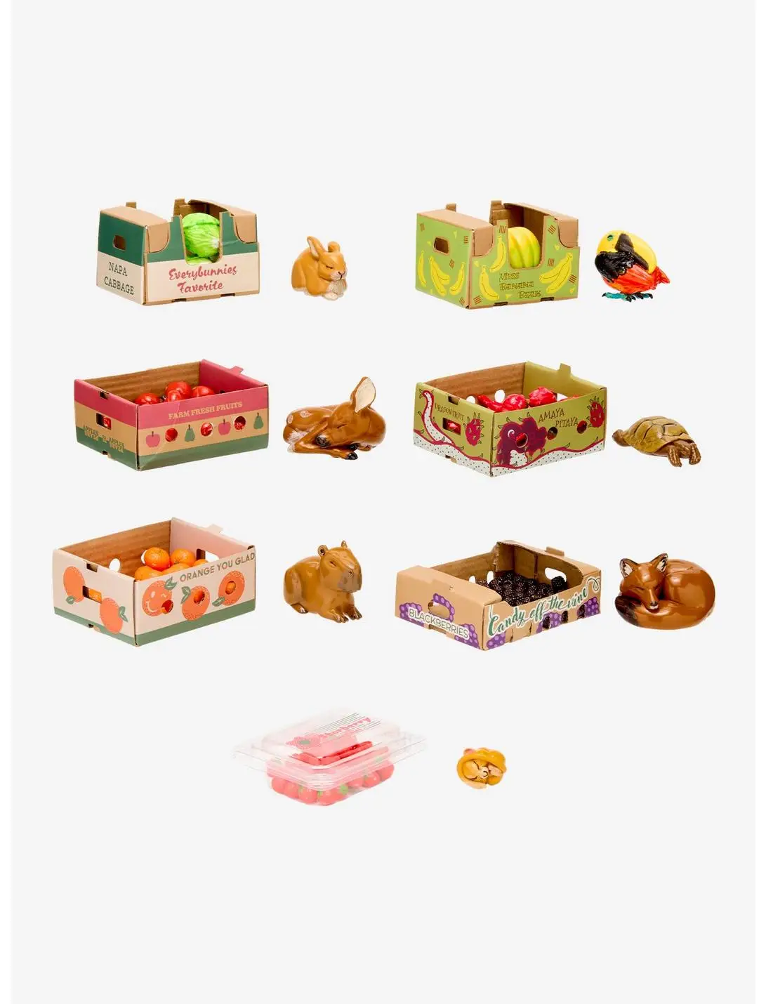 Kaleidos Creative Fruit Box Stowaways Blind Box Craft Kit