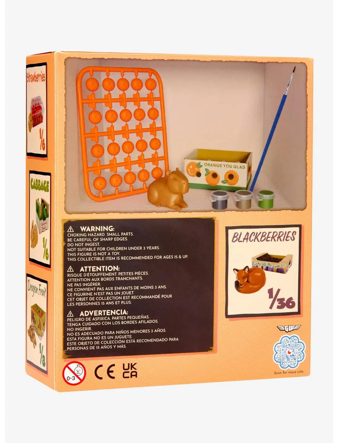 Kaleidos Creative Fruit Box Stowaways Blind Box Craft Kit