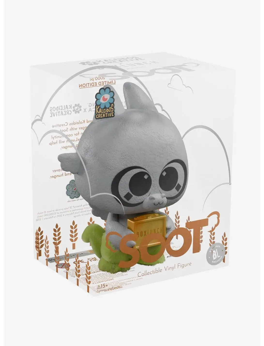 Kaleidos Creative Soot The Dragon Limited Edition Vinyl Figure (BoxLunch 10th Anniversary Ver.) - BoxLunch Exclusive