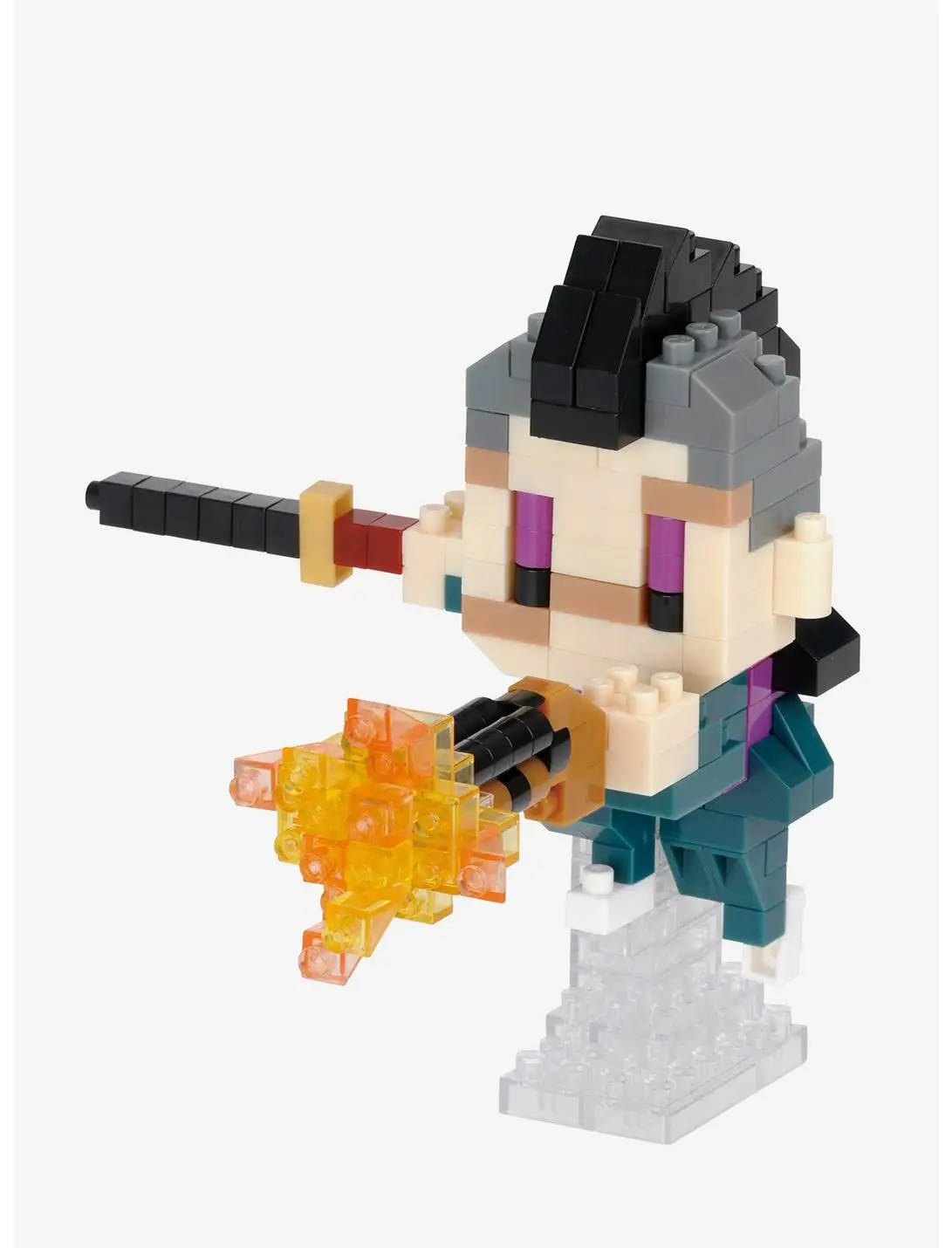 Kawada Demon Slayer: Kimetsu no Yaiba Nanoblock Character Collection Series Genya Shinazugawa Build Kit