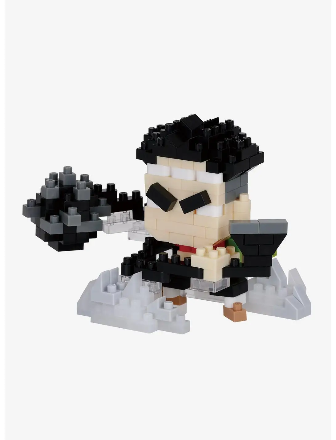 Kawada Demon Slayer: Kimetsu no Yaiba Nanoblock Character Collection Series Gyomei Himejima (Stone Breathing) Build Kit