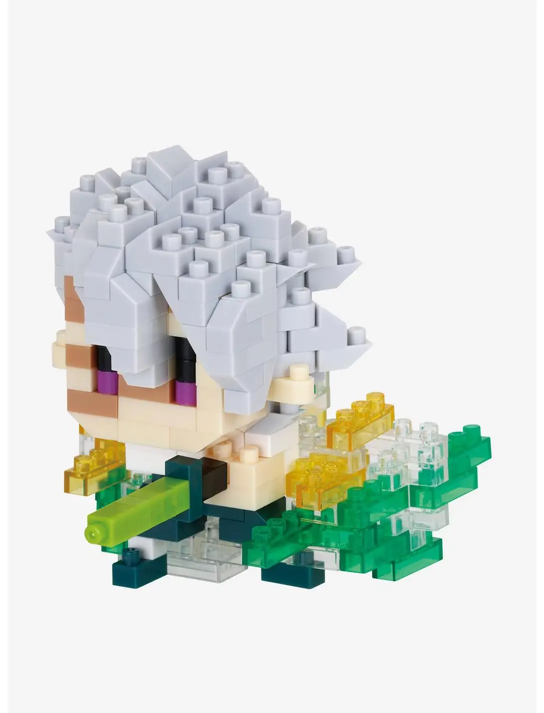 Kawada Demon Slayer: Kimetsu no Yaiba Nanoblock Character Collection Series Sanemi Shinazugawa (Wind Breathing) Build Kit