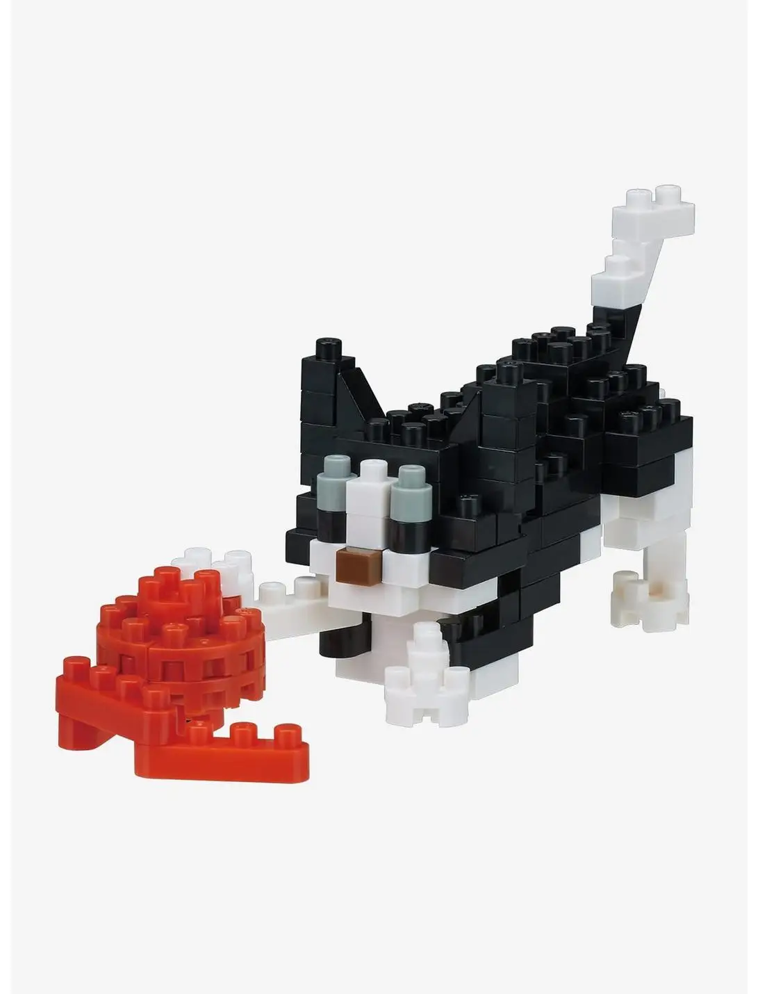 Kawada Nanoblock Cats Collection Series Playing Cat Build Kit