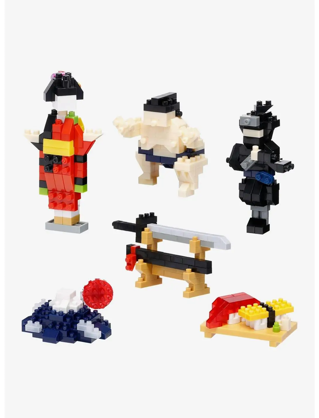 Kawada Nanoblock Culture Japan Series 1 Blind Box Build Set