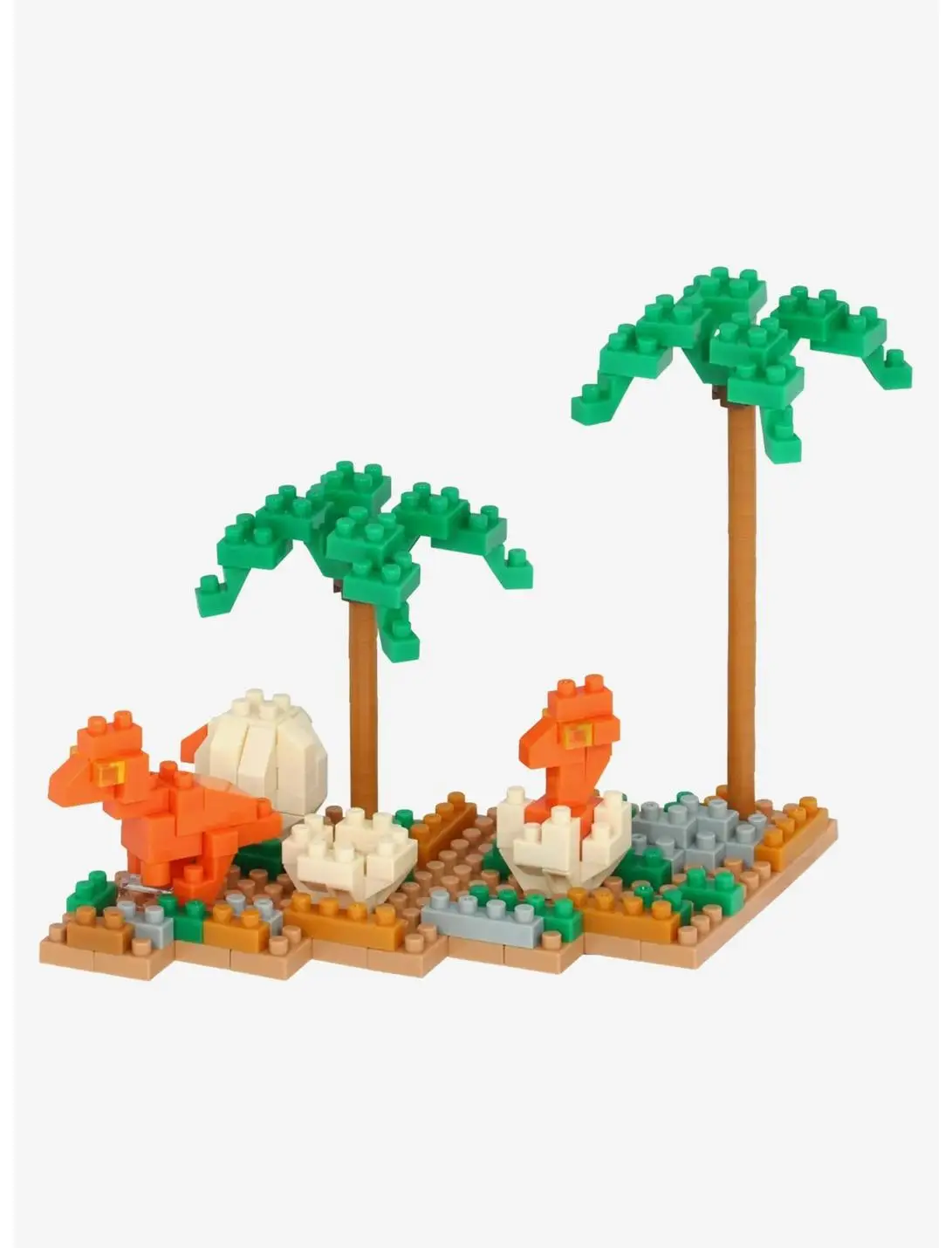 Kawada Nanoblock Dinosaurs Collection Series Hatching Tyrannosaurus Rex Build Kit