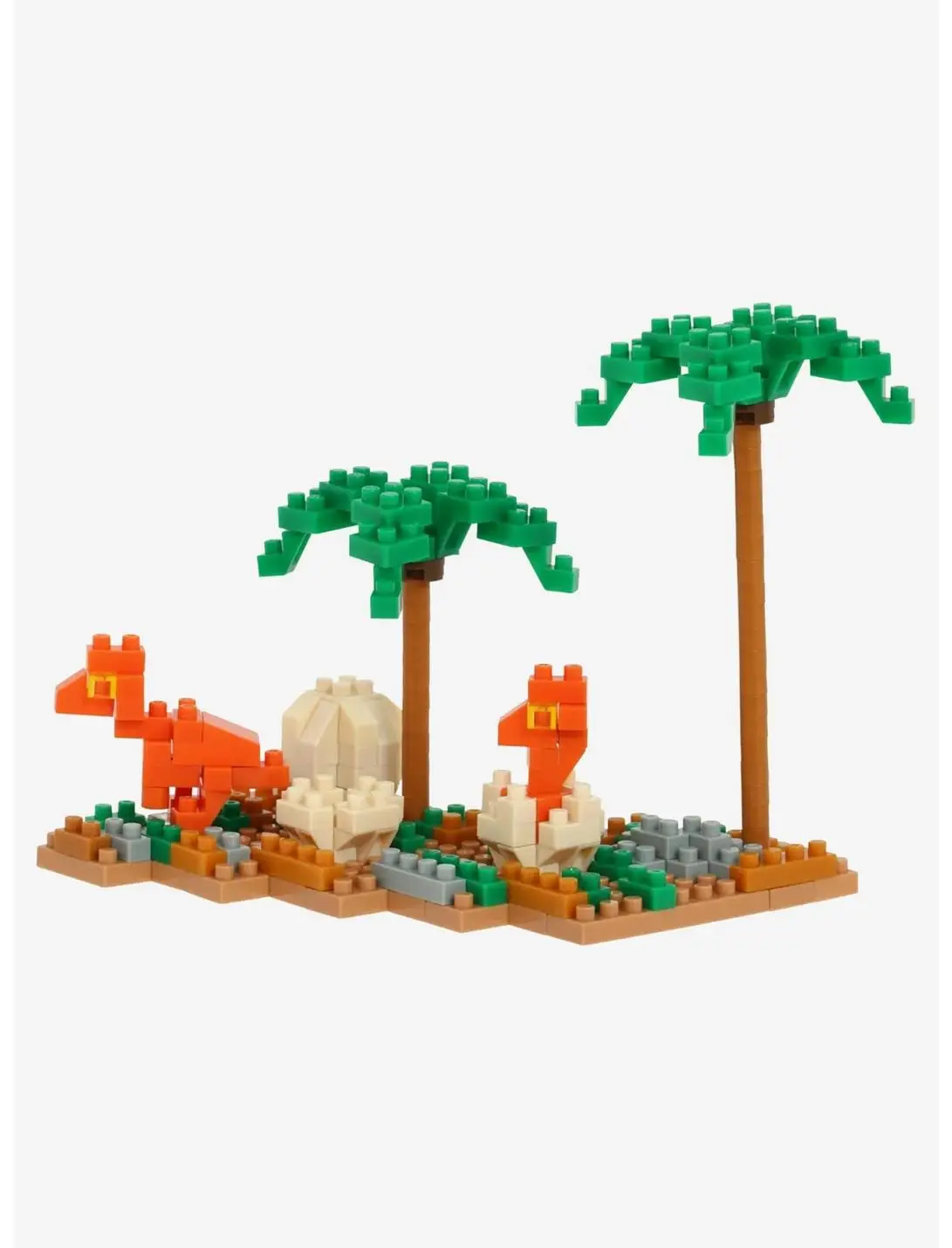 Kawada Nanoblock Dinosaurs Collection Series Hatching Tyrannosaurus Rex Build Kit