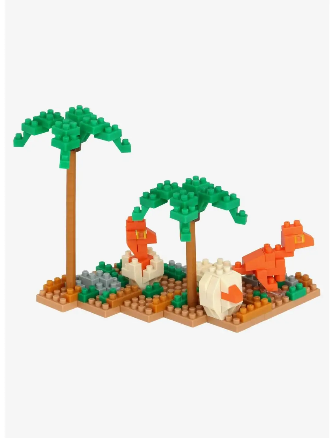Kawada Nanoblock Dinosaurs Collection Series Hatching Tyrannosaurus Rex Build Kit