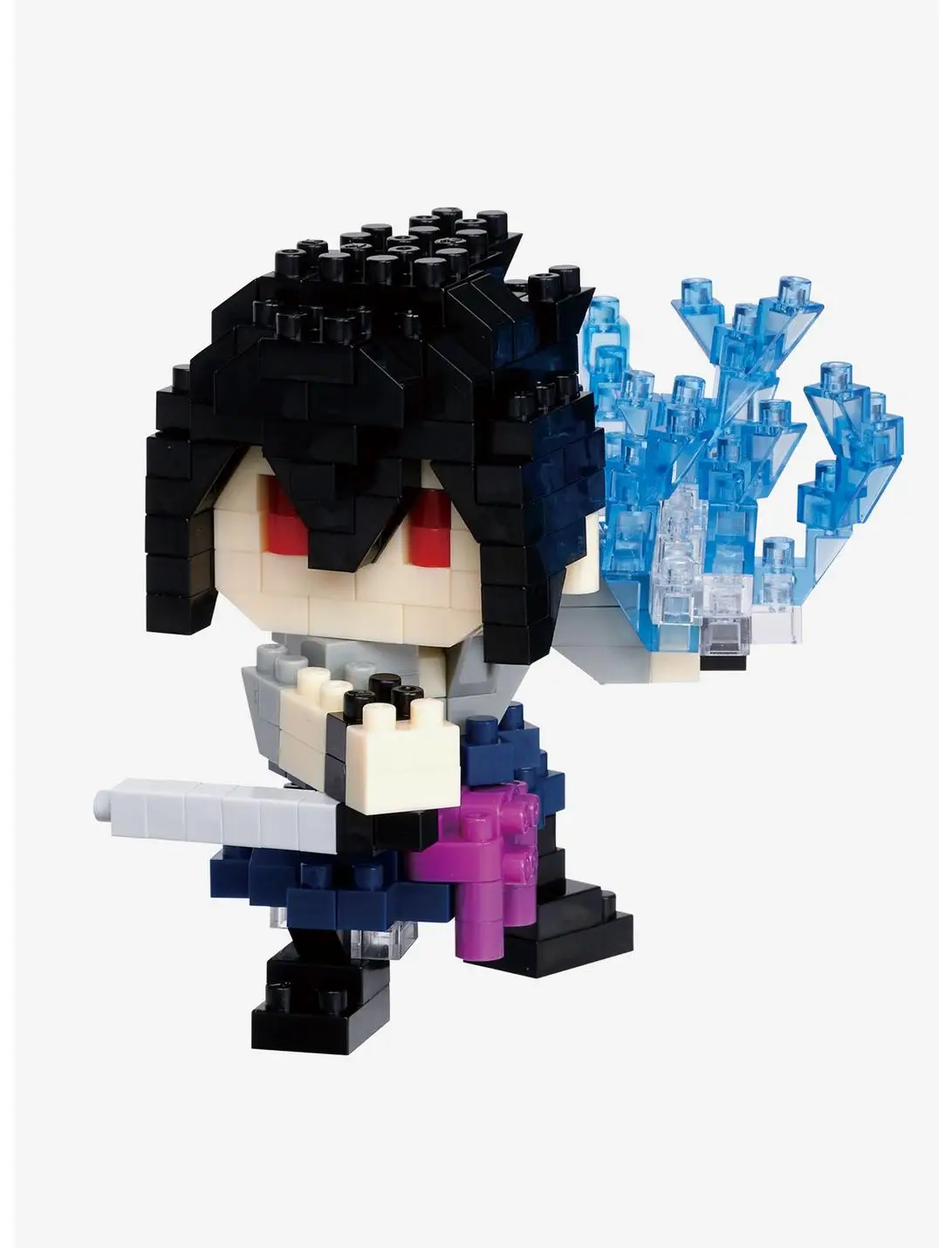 Kawada Naruto Shippuden Nanoblock Character Collection Series Sasuke Uchiha (Chidori) Build Kit