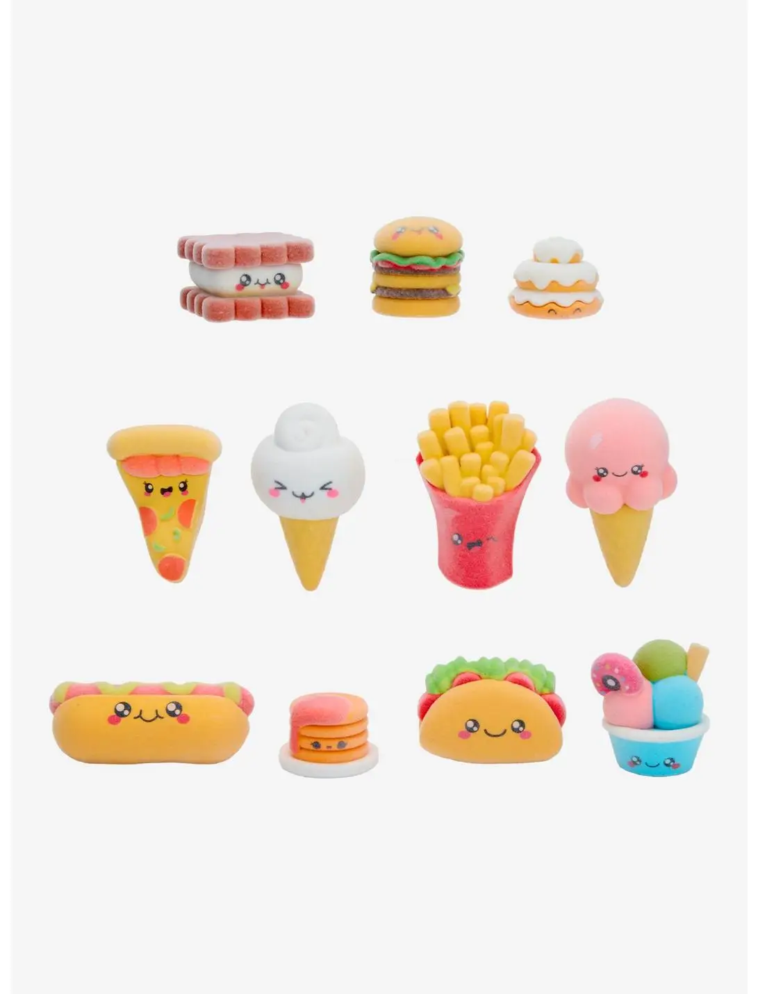 Kawaii Critterz Foodie Flocked Blind Bag Figure