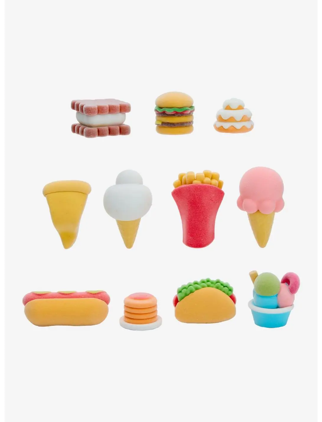 Kawaii Critterz Foodie Flocked Blind Bag Figure